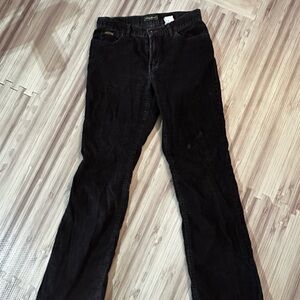 Eddie Bauer Women's Black Boot Cut Jeans